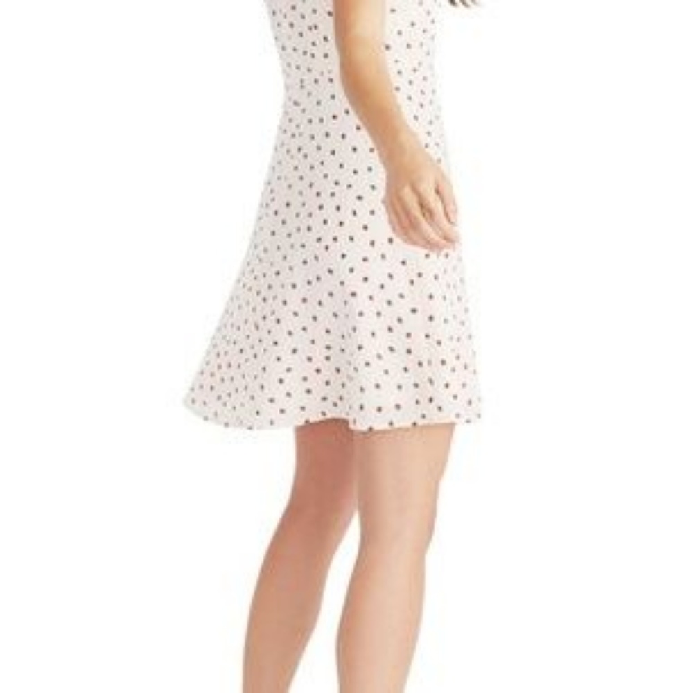 Madewell Strawberry Button Front Silk Dress - Picture 2 of 4